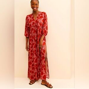 Free People x Jen pirate booty floral maxi dress